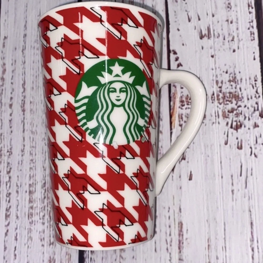 Starbucks 2017 red tall coffee mug